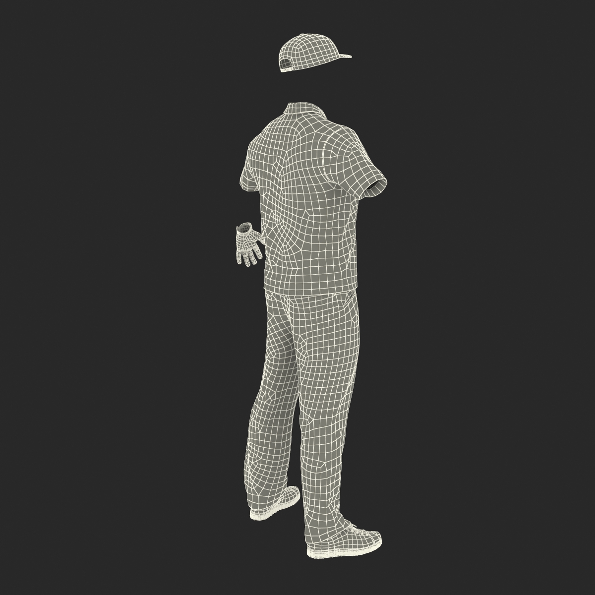 Mens Golf Clothes 3D