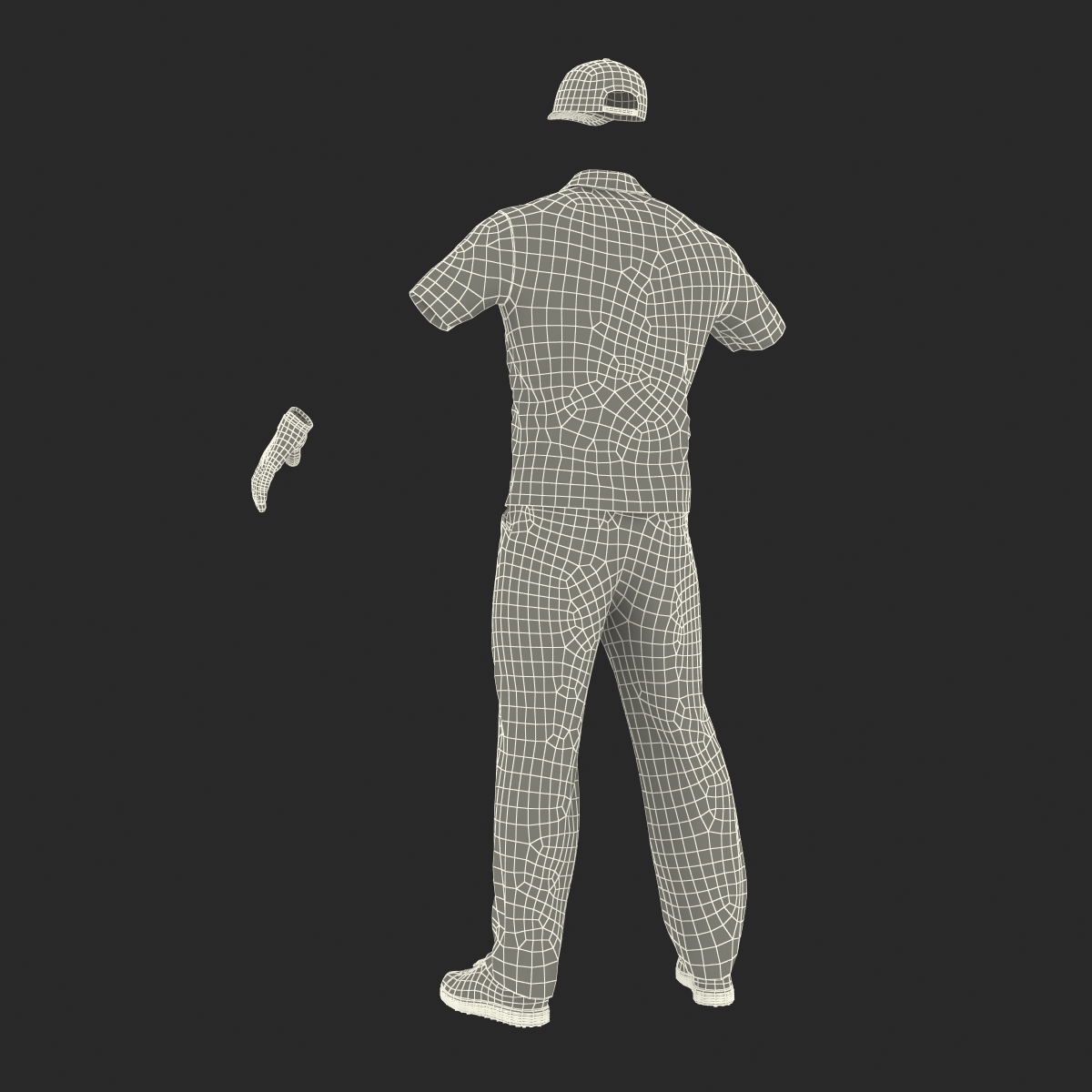 Mens Golf Clothes 3D