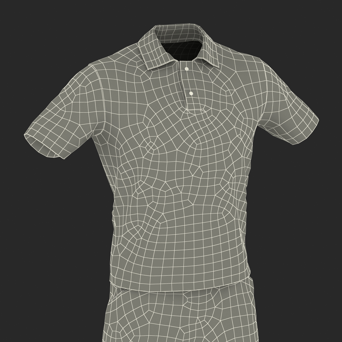 Mens Golf Clothes 3D