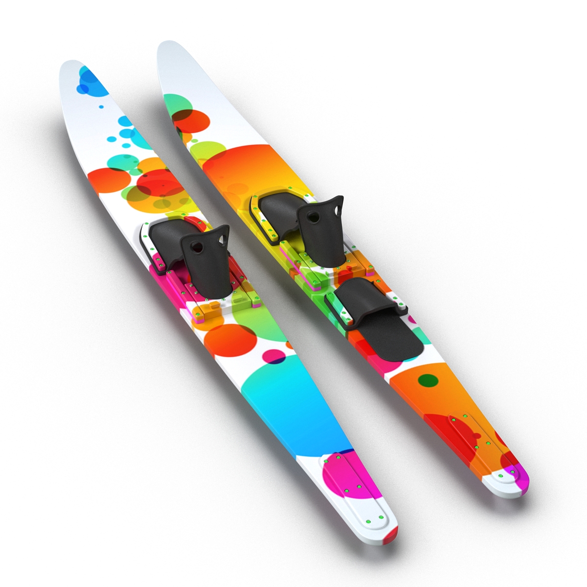 Waterskis Generic 3D