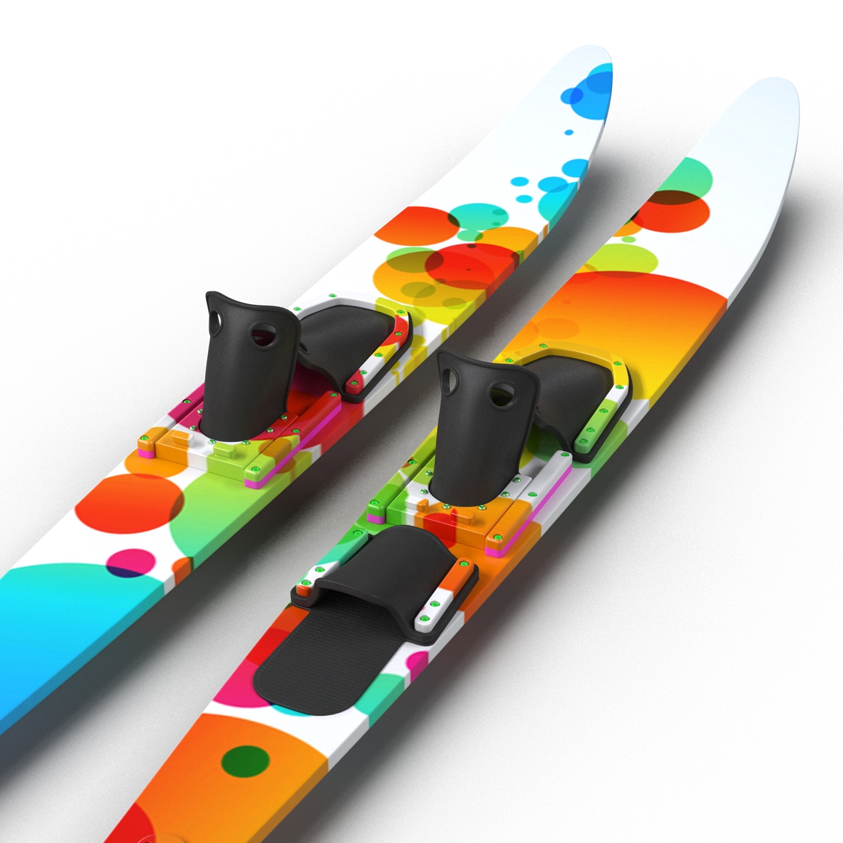 Waterskis Generic 3D