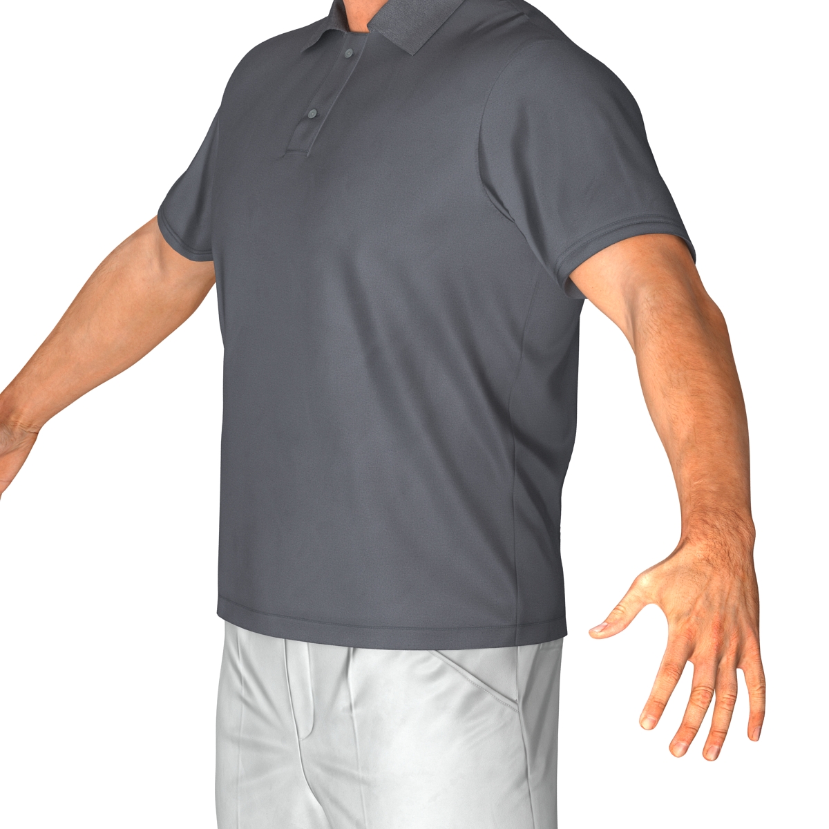 3D Man Casual Style