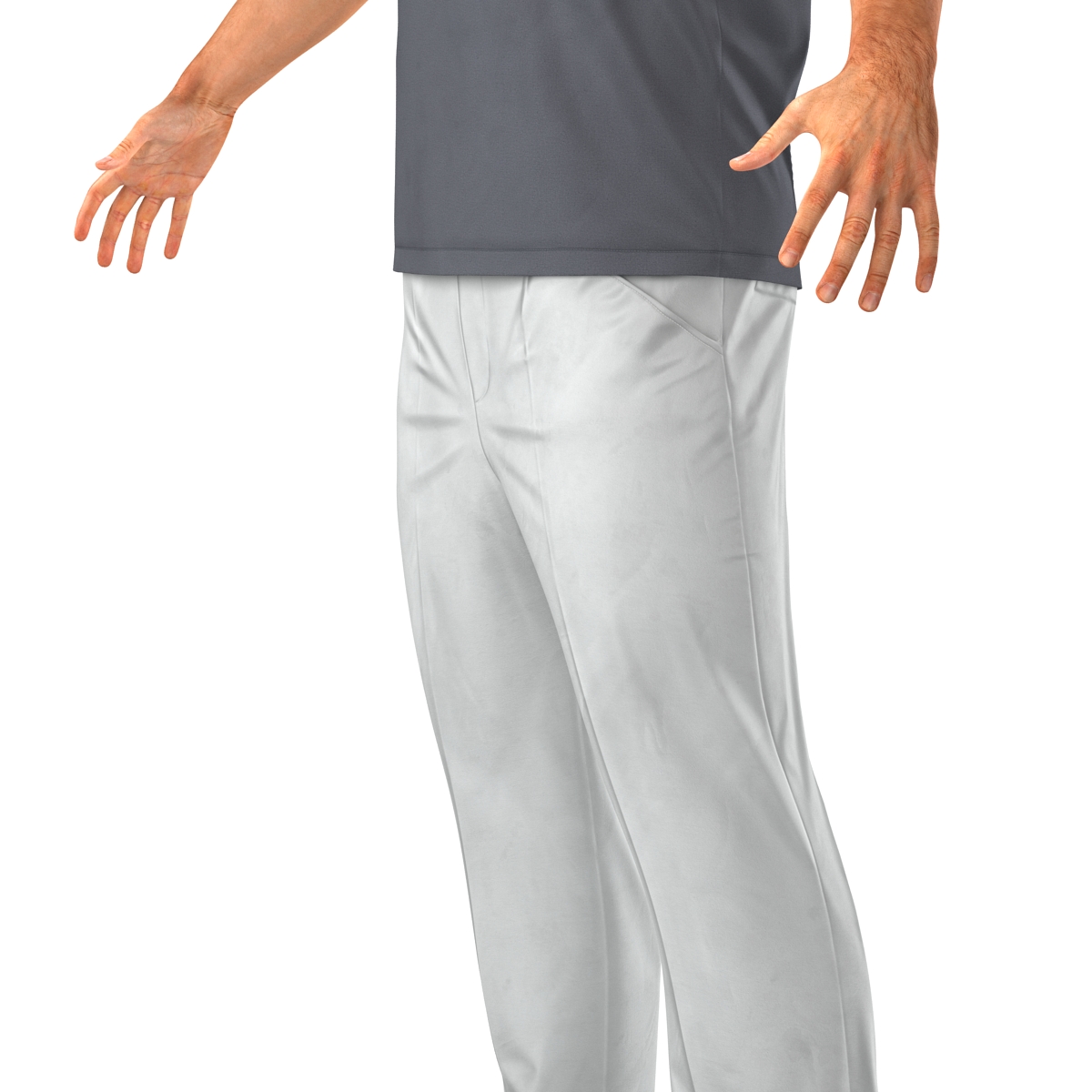 3D Man Casual Style