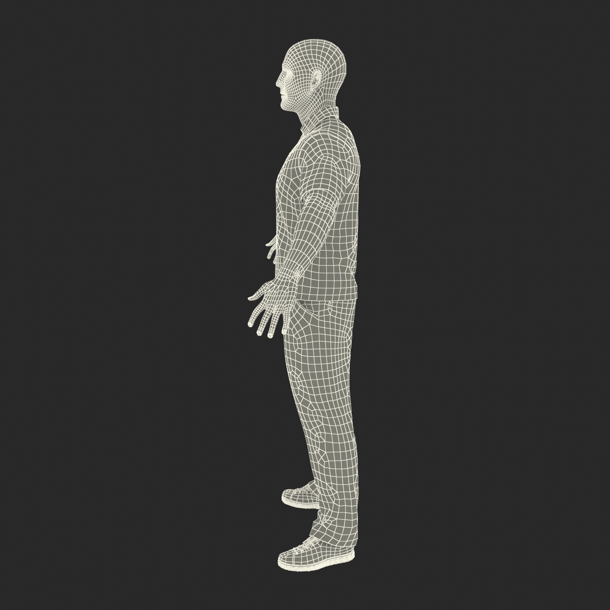 3D Man Casual Style