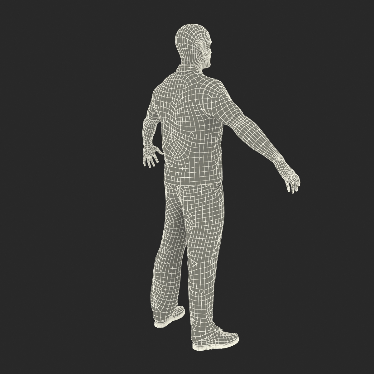 3D Man Casual Style