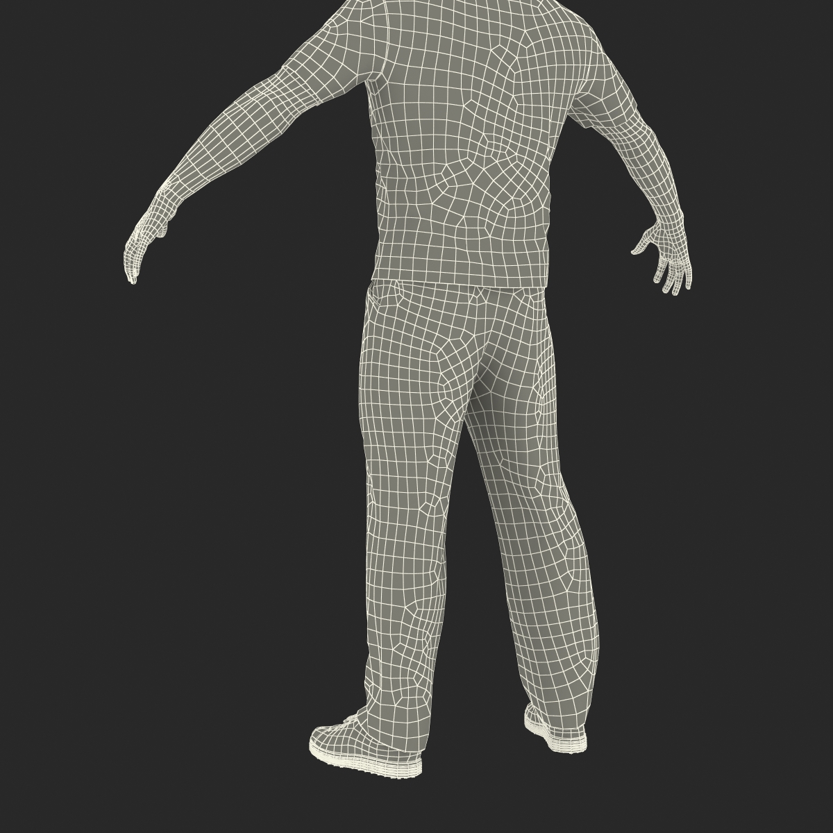 3D Man Casual Style