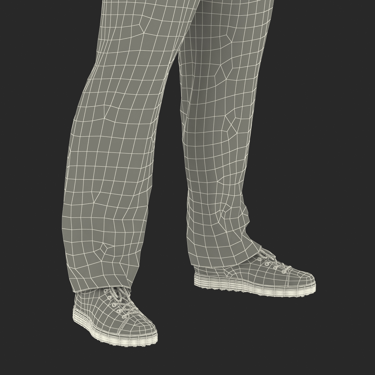 3D Man Casual Style