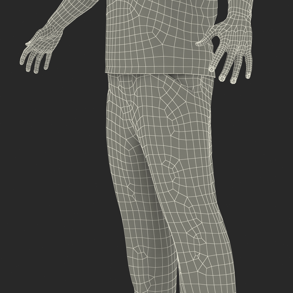 3D Man Casual Style