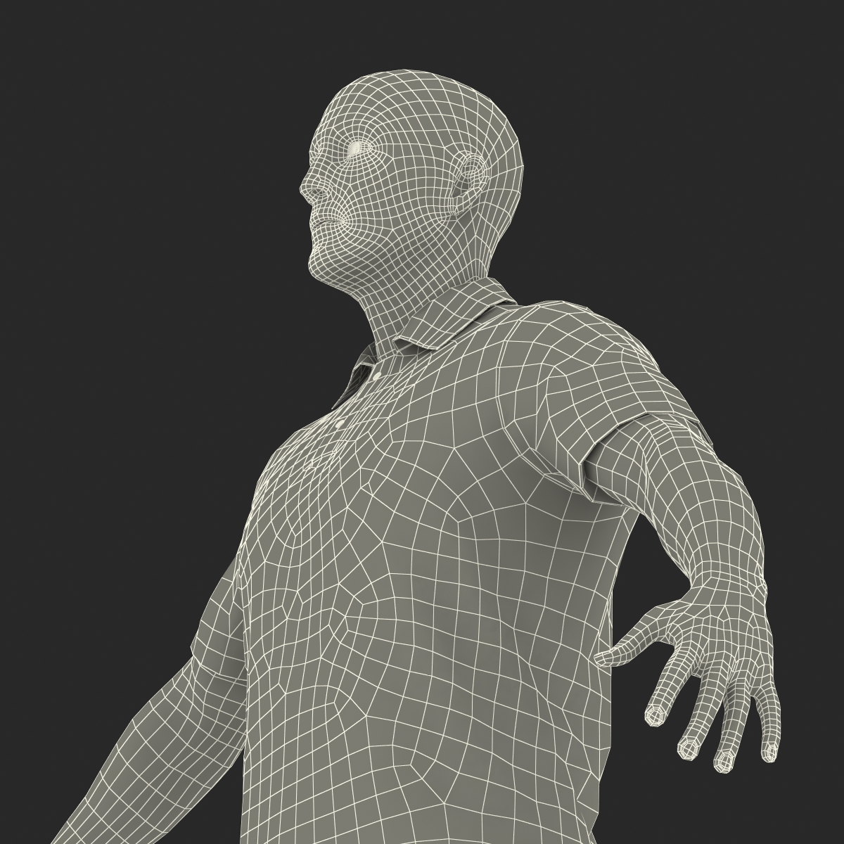 3D Man Casual Style