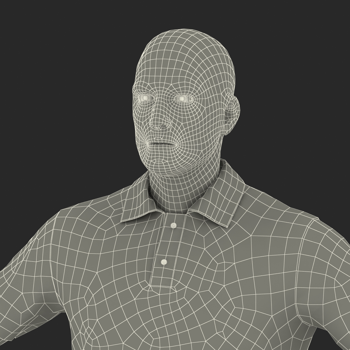 3D Man Casual Style