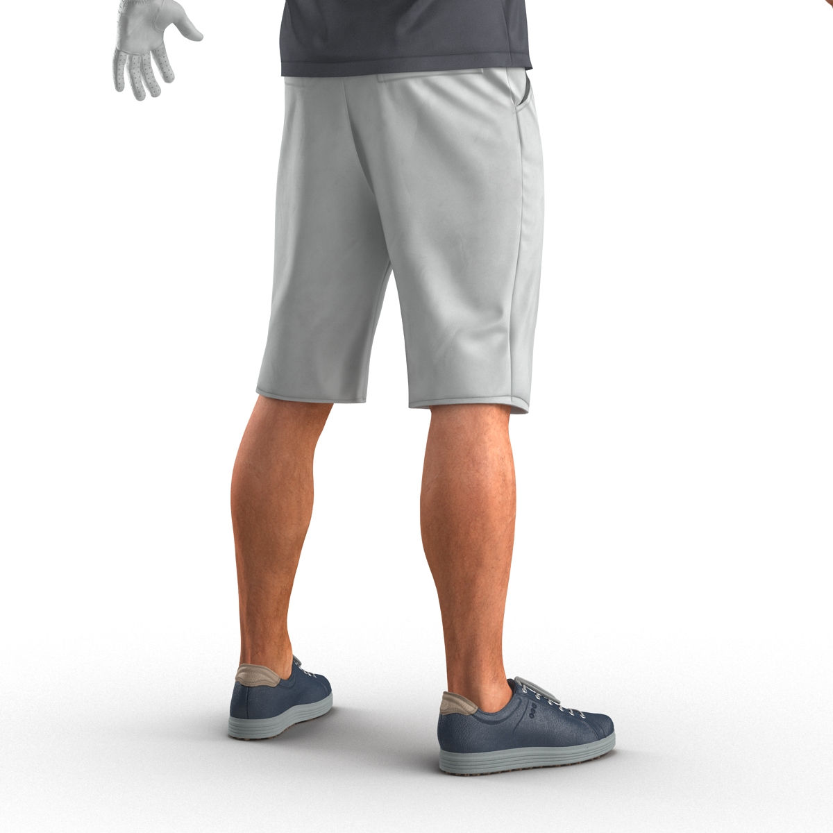 3D Golf Player 2 model