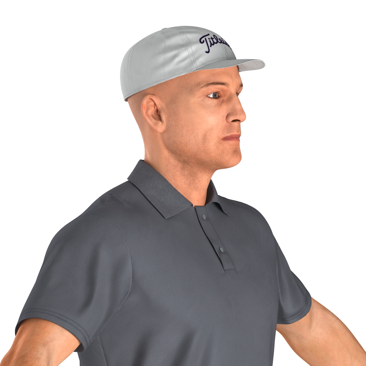 3D Golf Player 2 model