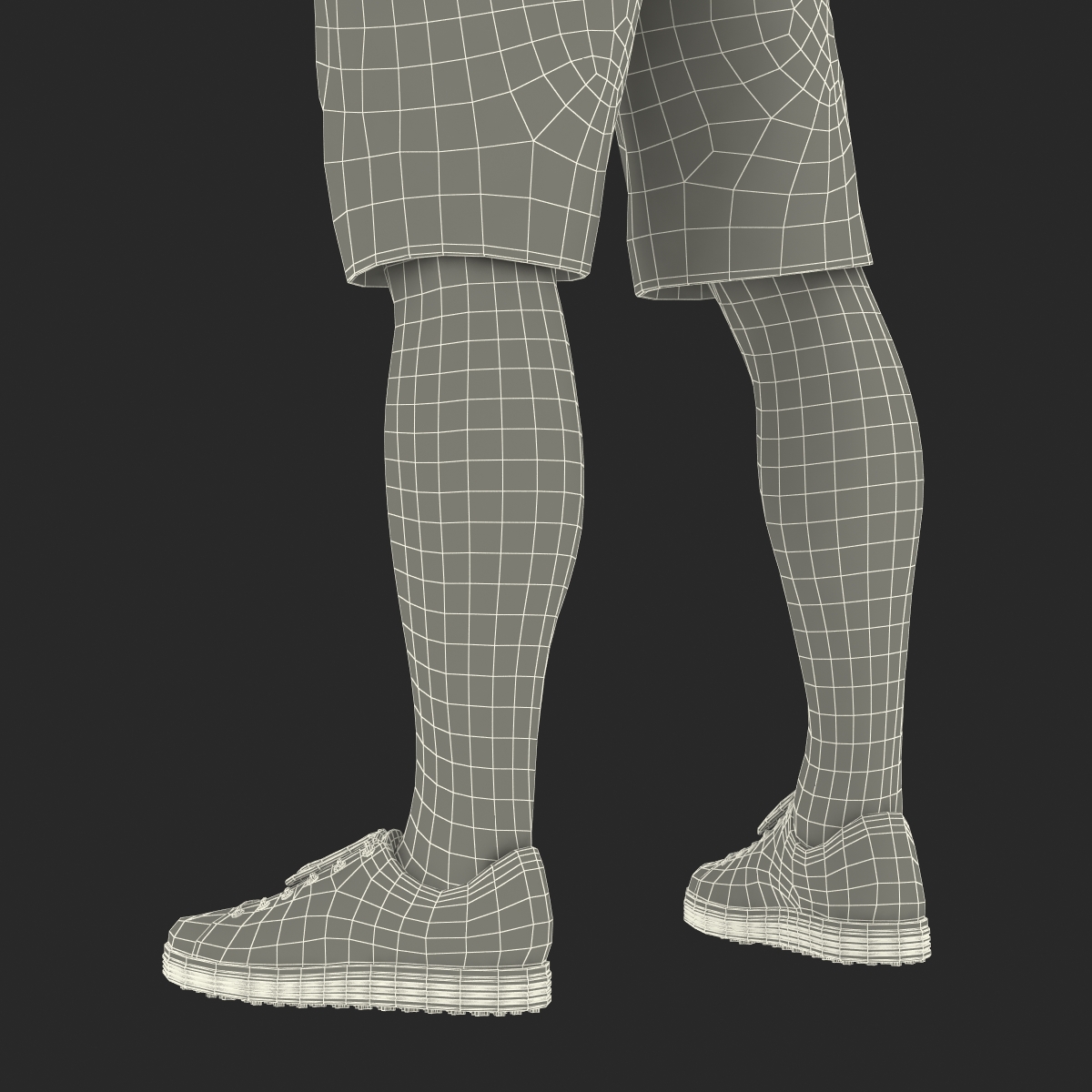 3D Golf Player 2 model