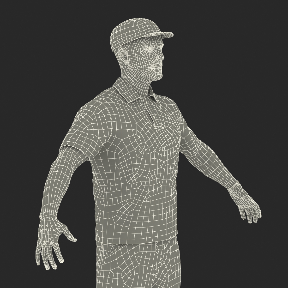 3D Golf Player