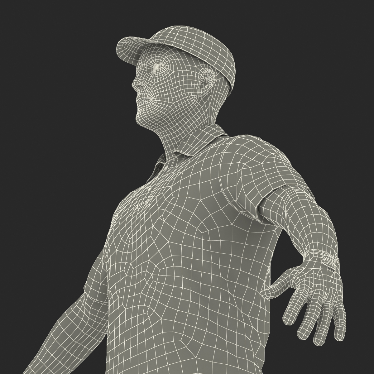 3D Golf Player