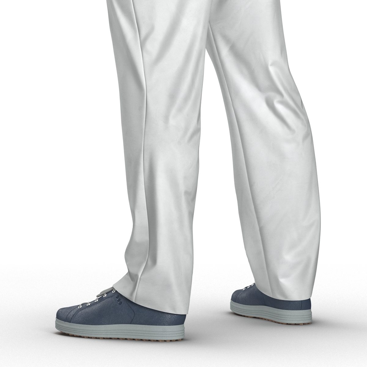 3D model Golf Player with Fur