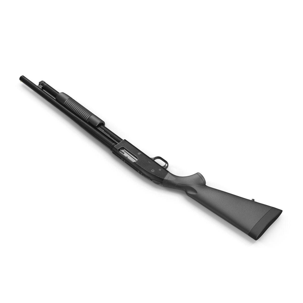 3D model Shotgun Mossberg 500