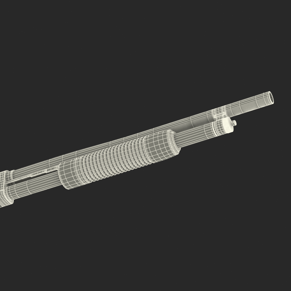 3D model Shotgun Mossberg 500