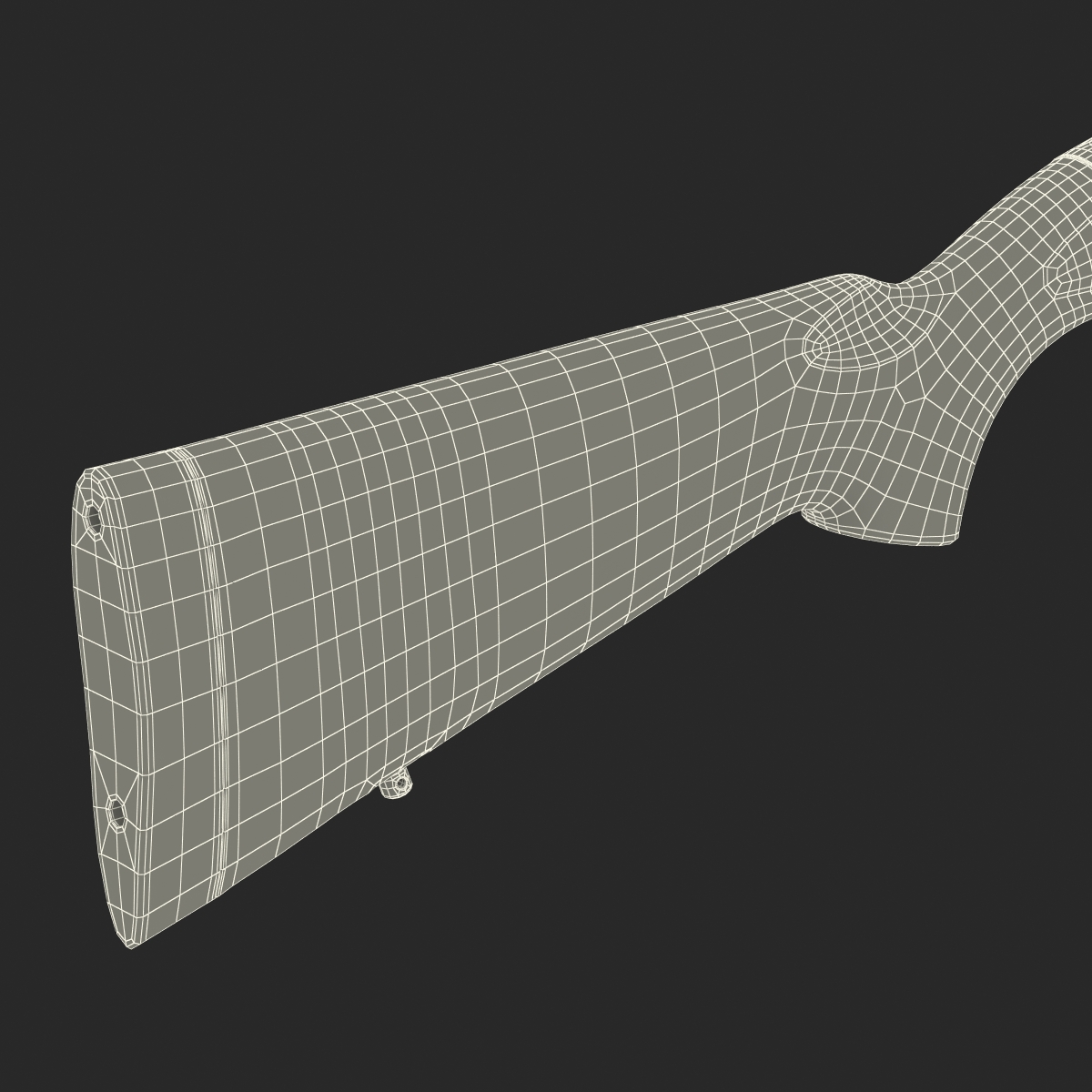 3D model Shotgun Mossberg 500