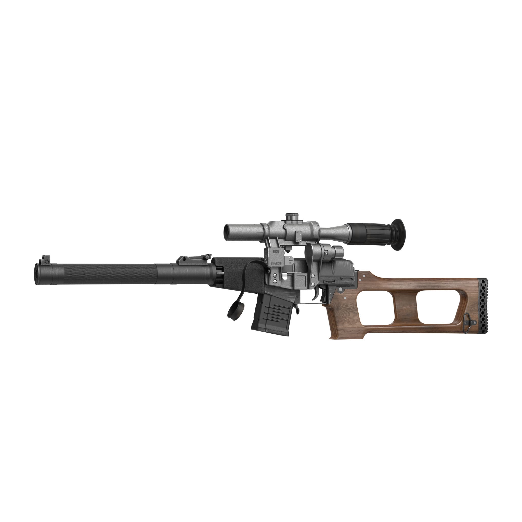 3D model Sniper Rifle VSS Vintorez