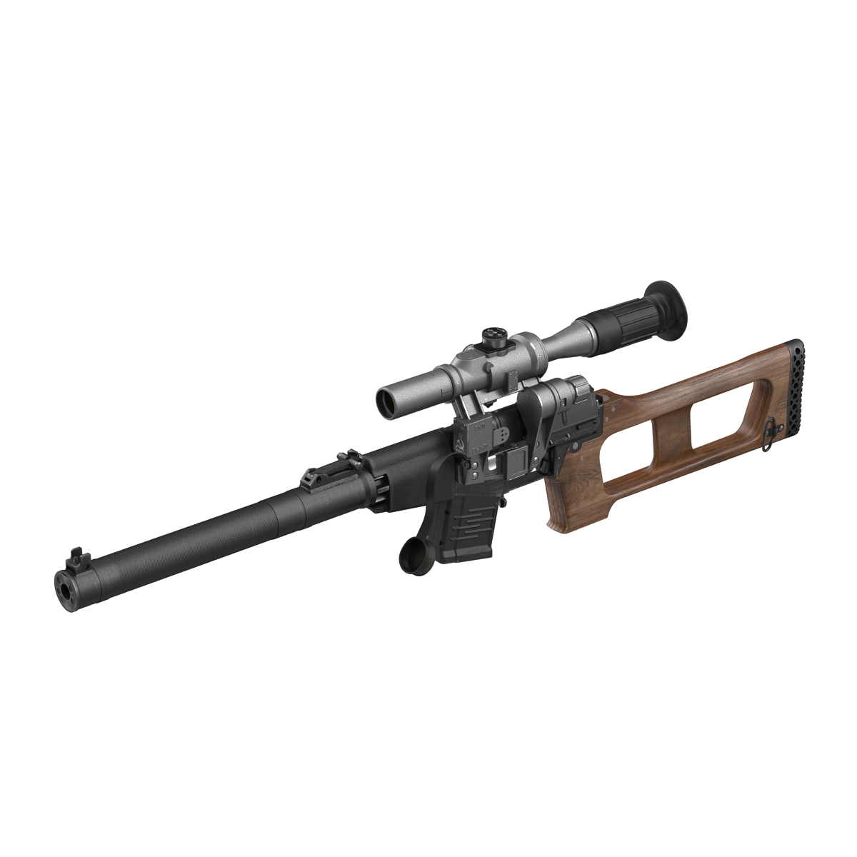 3D model Sniper Rifle VSS Vintorez