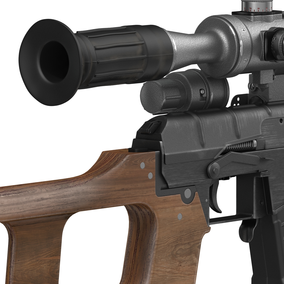 3D model Sniper Rifle VSS Vintorez