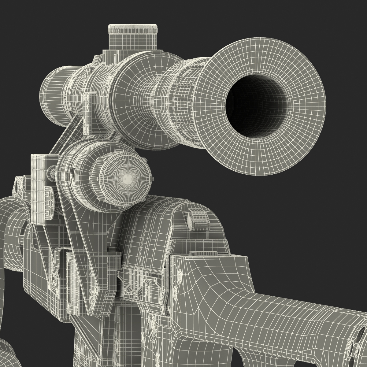 3D model Sniper Rifle VSS Vintorez