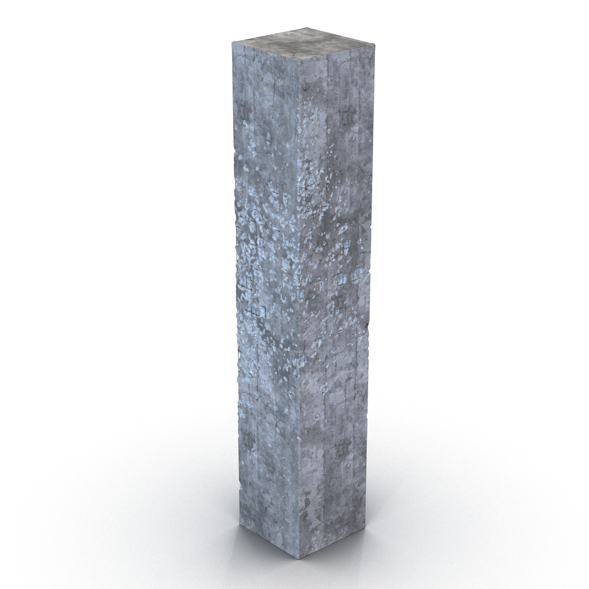 3D model Concrete Pillar