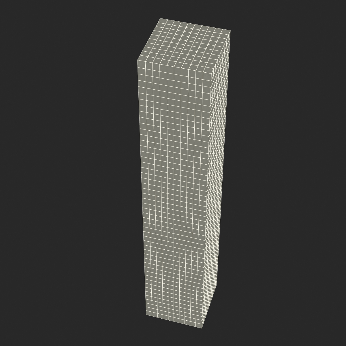 3D model Concrete Pillar