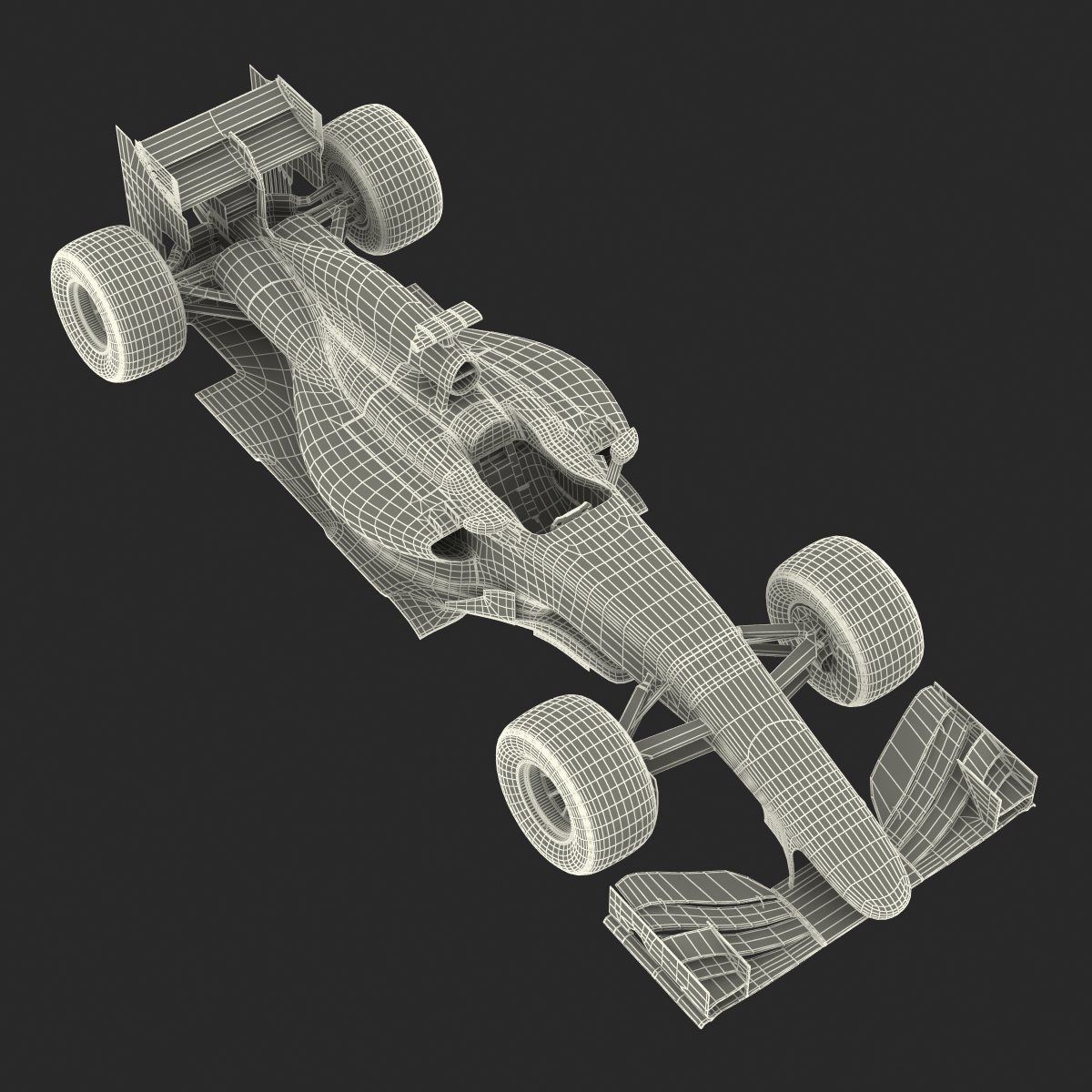 3D model Formula One Car