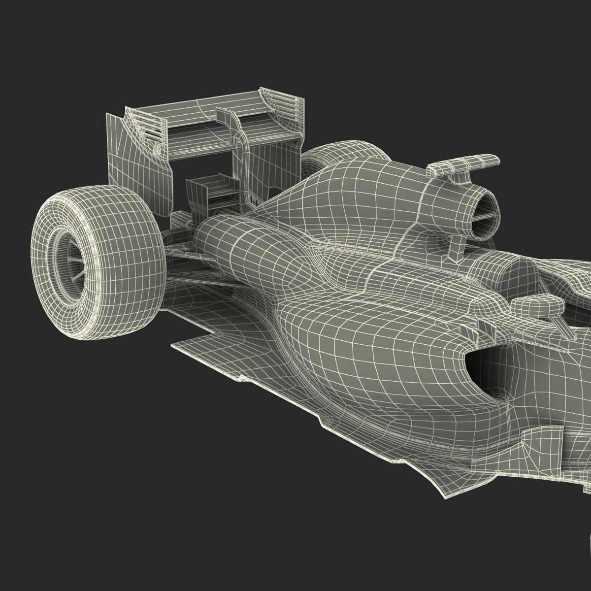 3D model Formula One Car