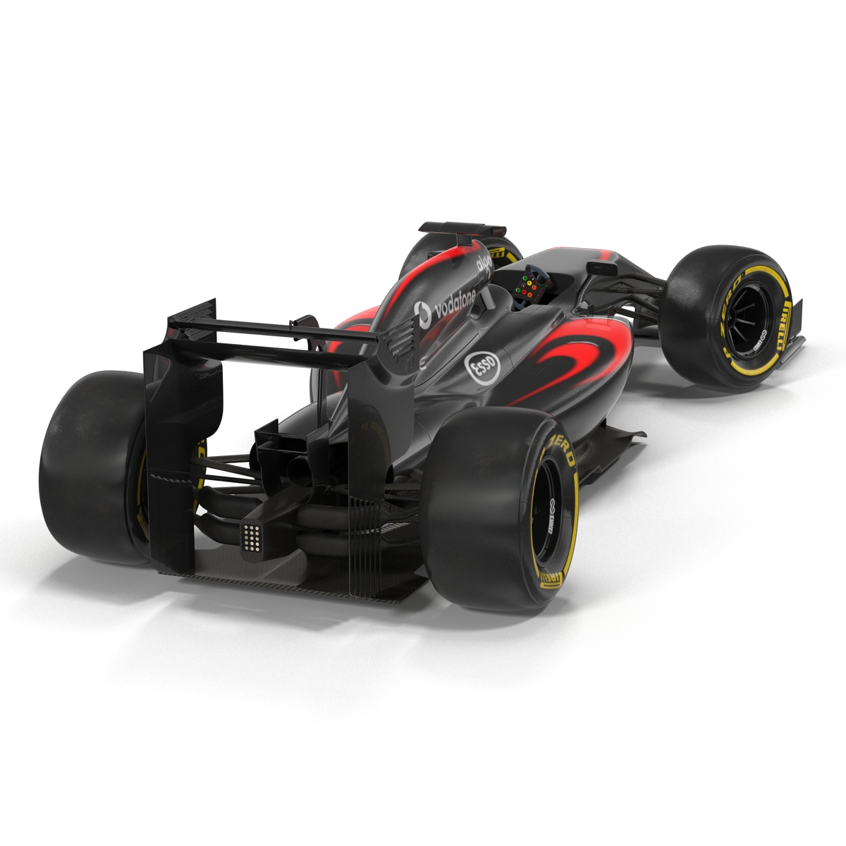 Formula One Car Rigged 3D