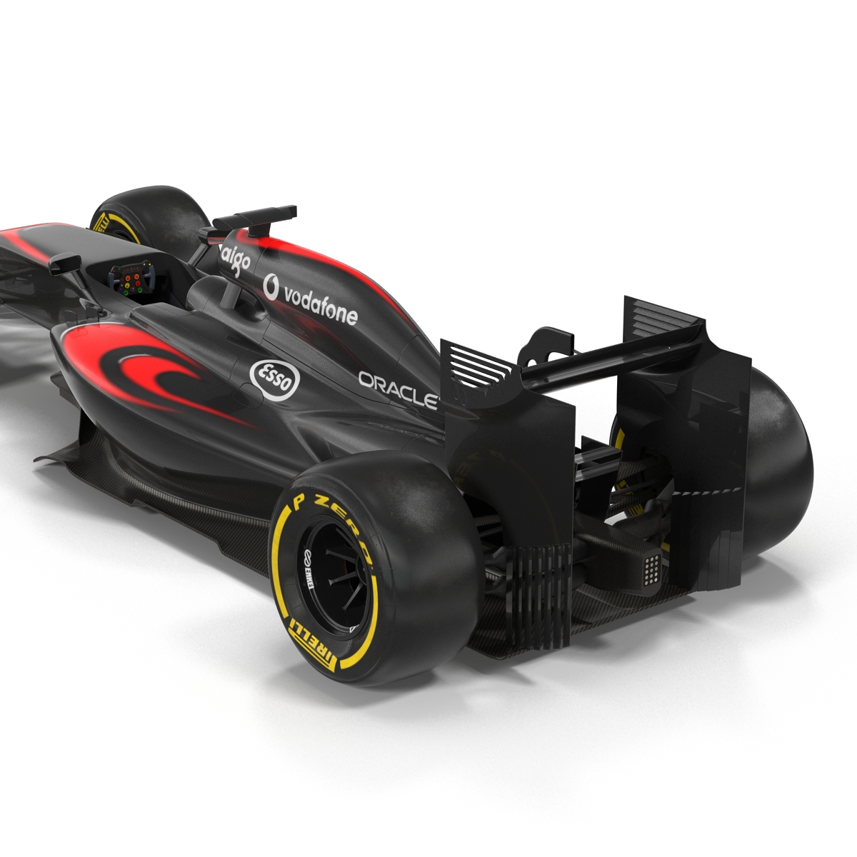 Formula One Car Rigged 3D