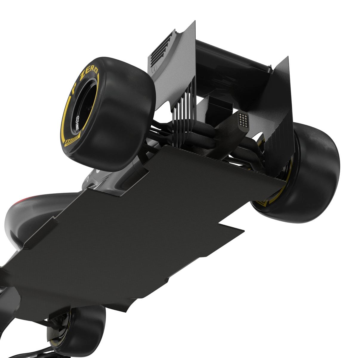 Formula One Car Rigged 3D