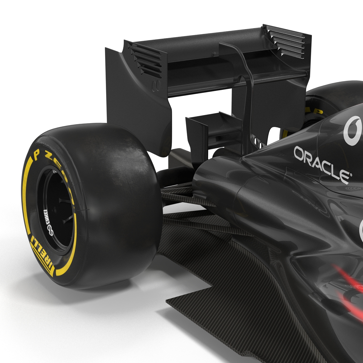 Formula One Car Rigged 3D