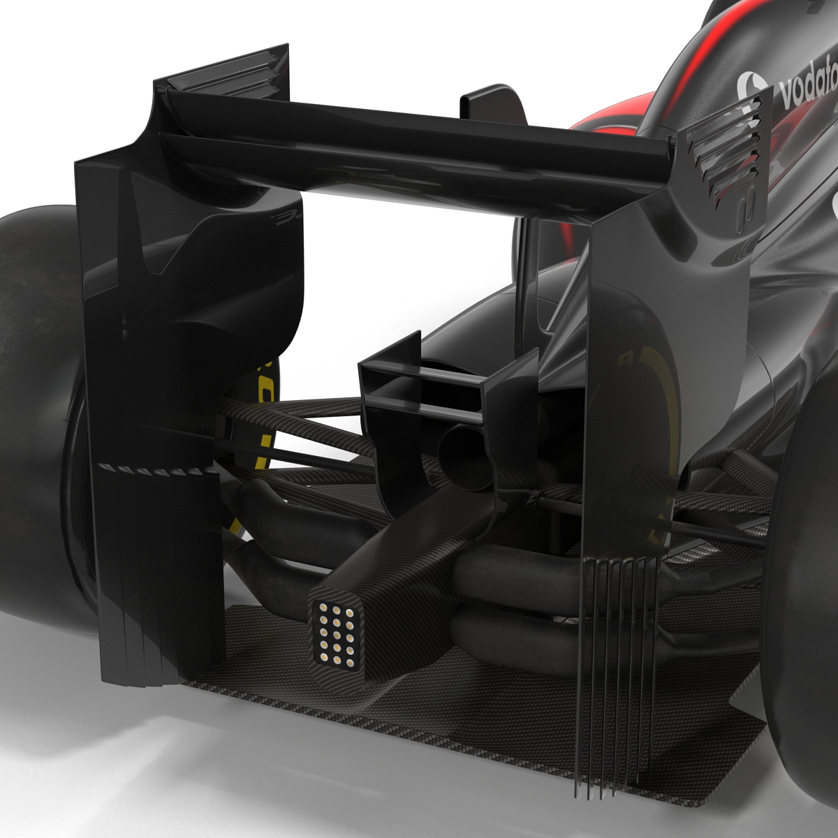 Formula One Car Rigged 3D