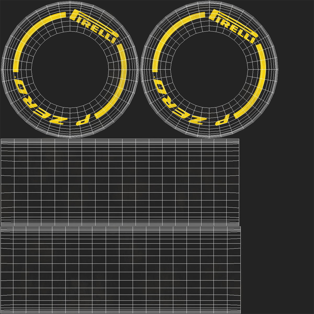 Formula One Car Rigged 3D