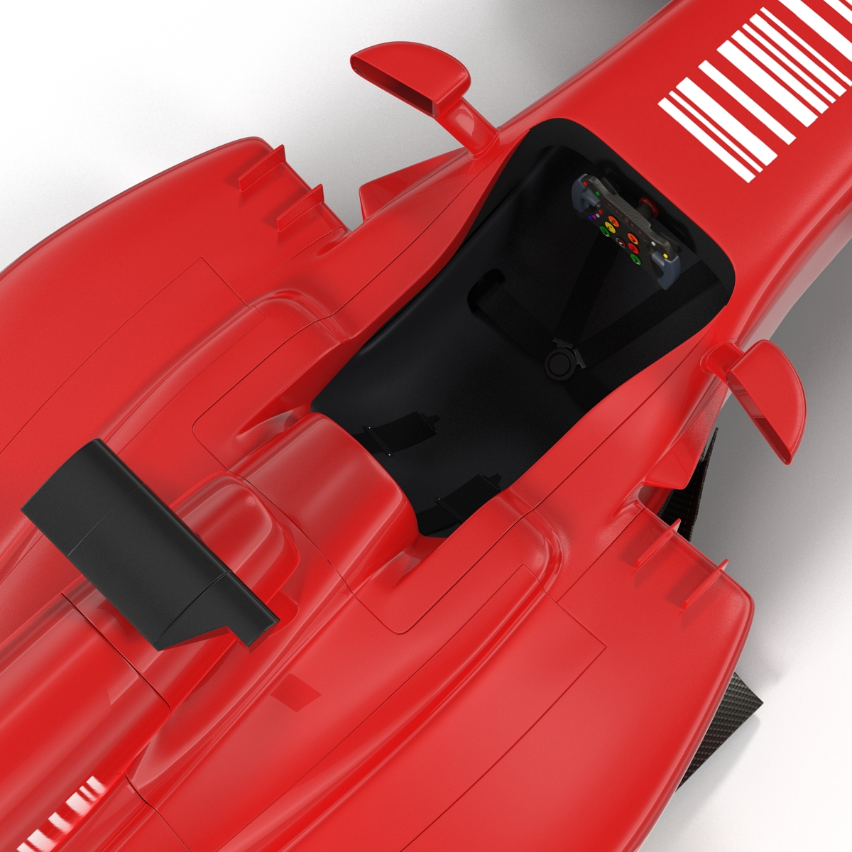 Formula One Car Red 3D model