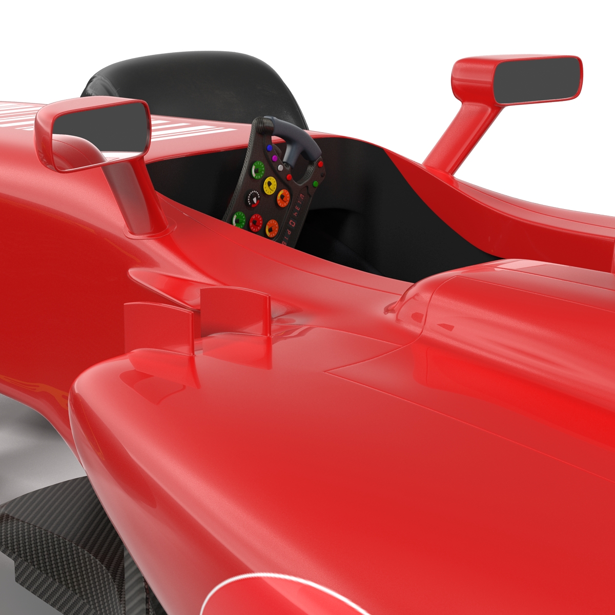 Formula One Car Red 3D model