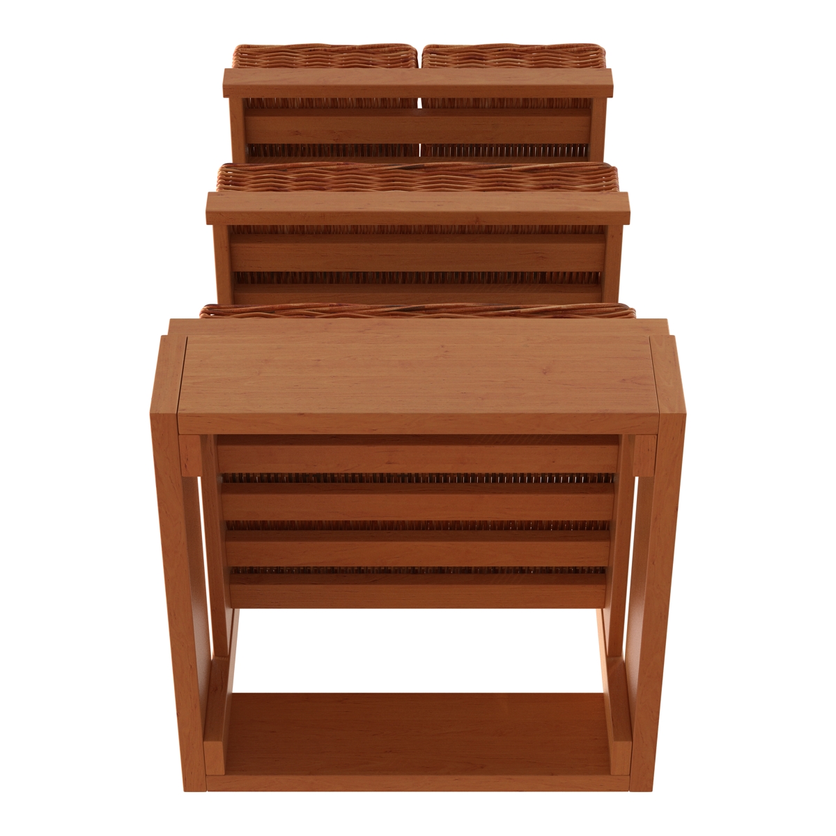 Bakery Display Shelves 2 3D model