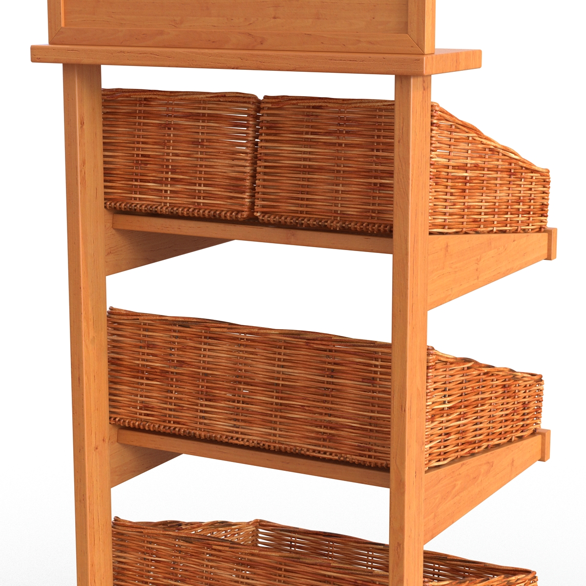 Bakery Display Shelves 2 3D model