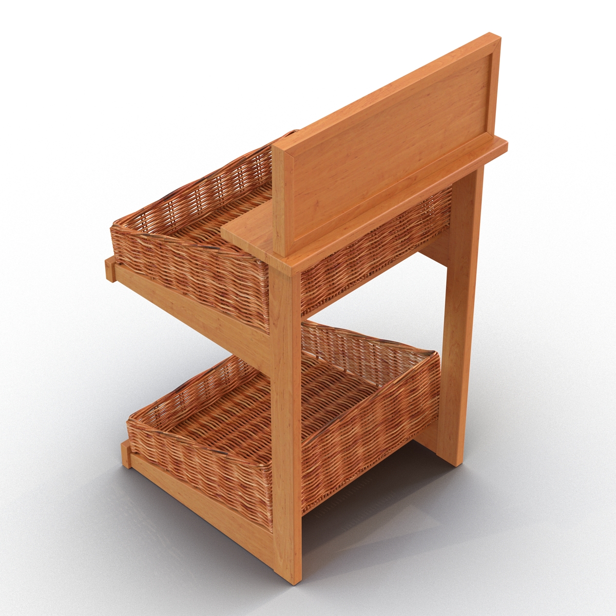 Bakery Display Shelves 5 3D model