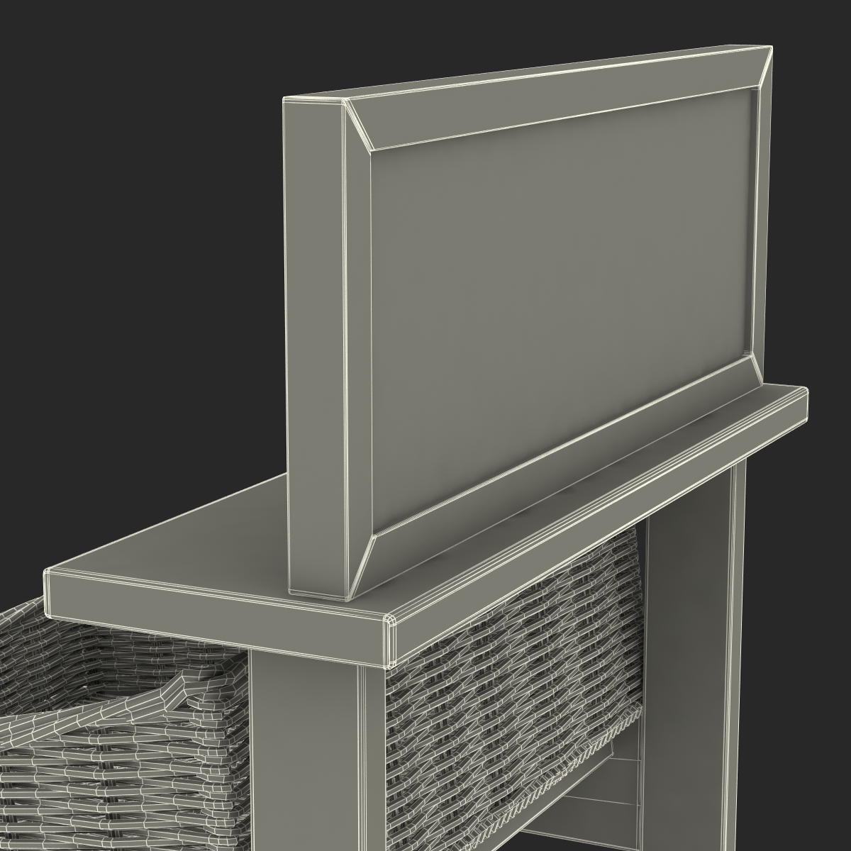 Bakery Display Shelves 5 3D model