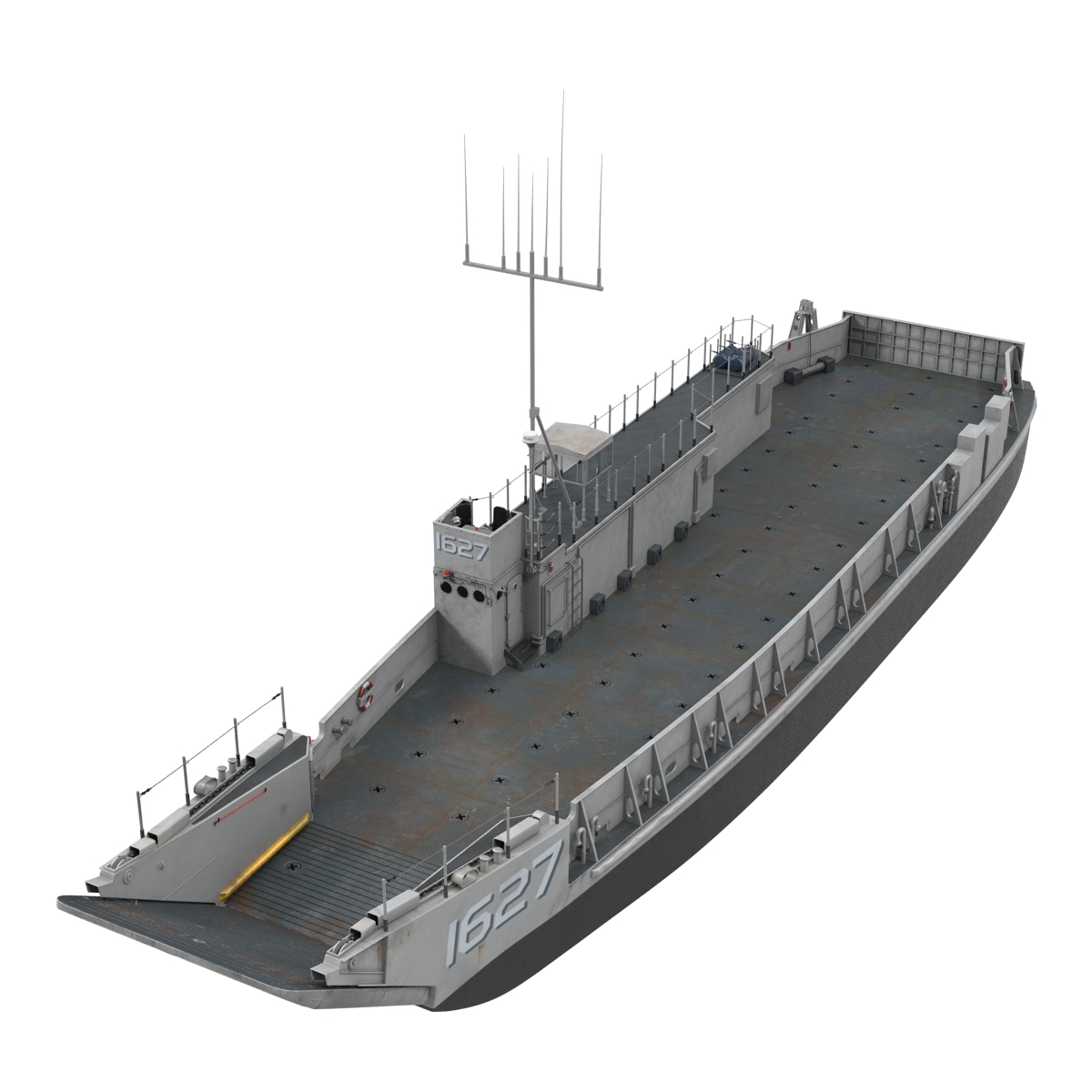 Landing Craft Utility class 1627 2 3D model