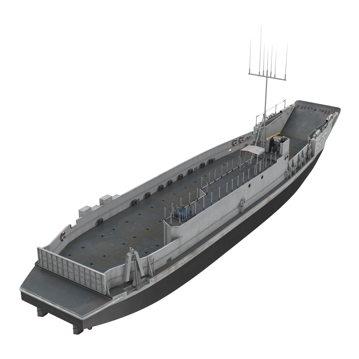 Landing Craft Utility class 1627 2 3D model