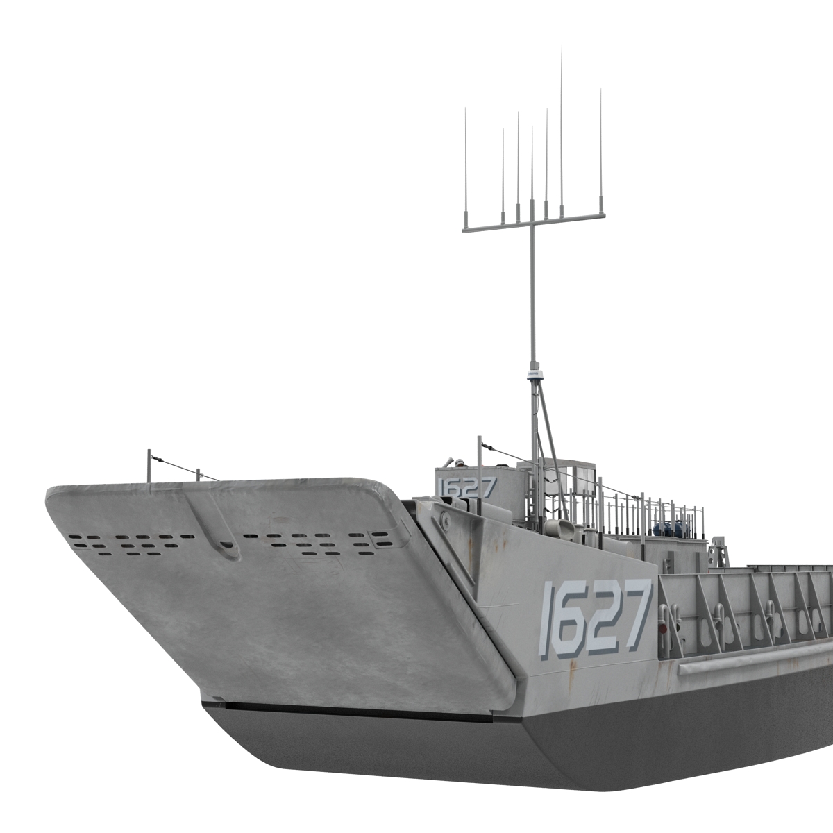 Landing Craft Utility class 1627 2 3D model