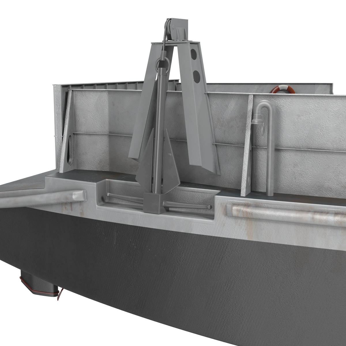 Landing Craft Utility class 1627 2 3D model