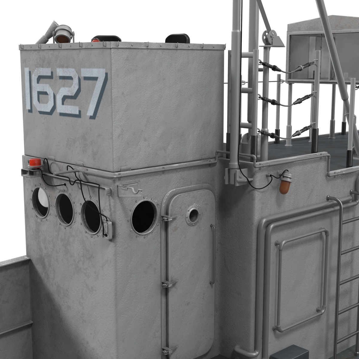 Landing Craft Utility class 1627 2 3D model