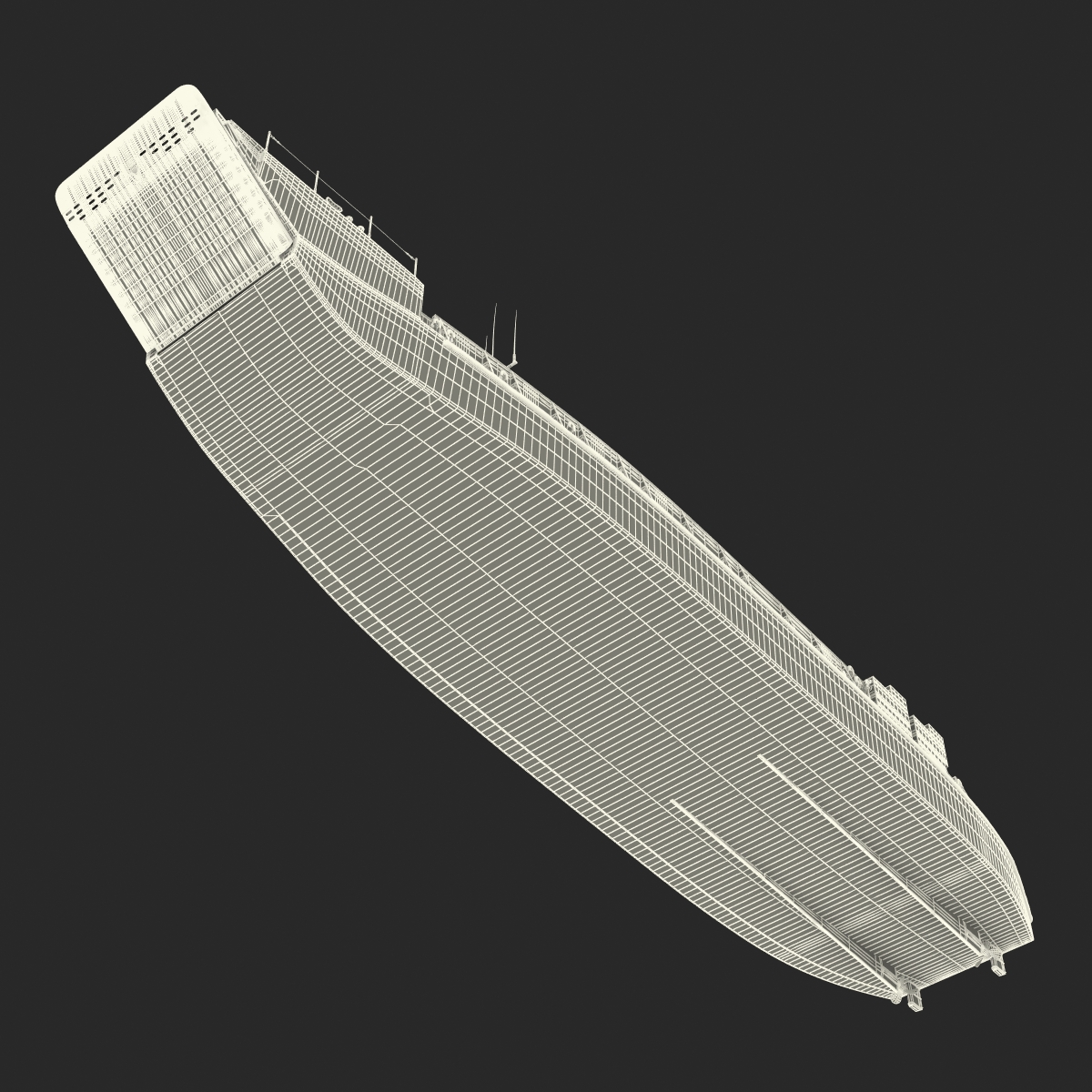 Landing Craft Utility class 1627 2 3D model