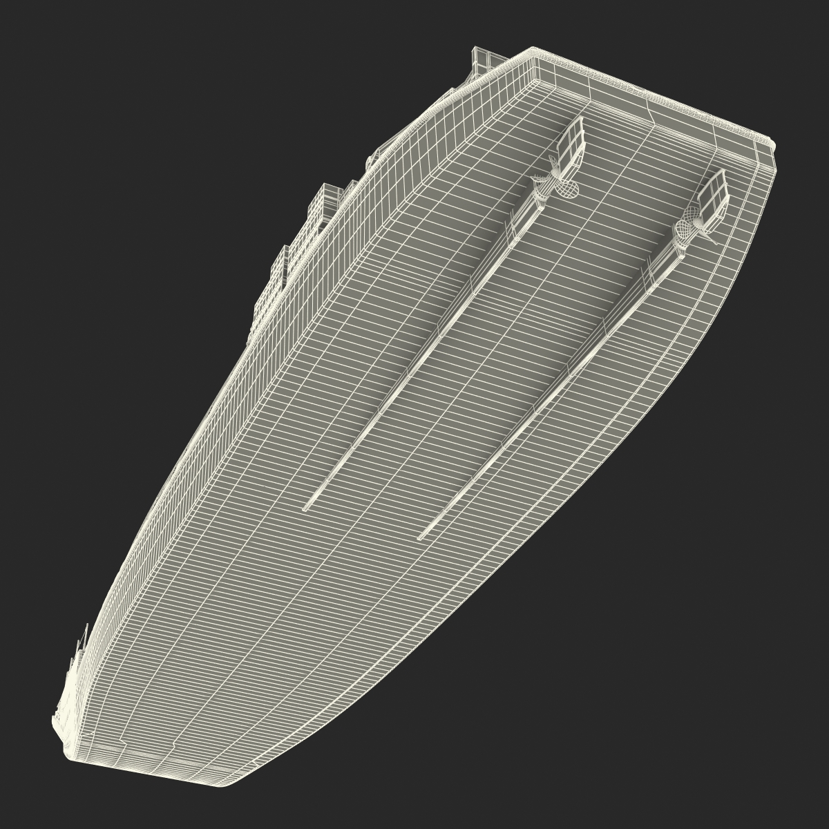 Landing Craft Utility class 1627 2 3D model